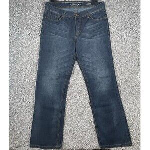 Seven7 Straight Cut Jeans Men’s Size 34x32 Blue Denim Preppy Designer Party